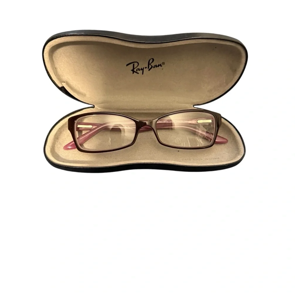 Ray-Ban Black and Pink prescription  Glasses